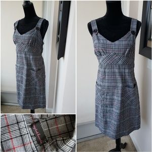 Impted heart casual dress sale